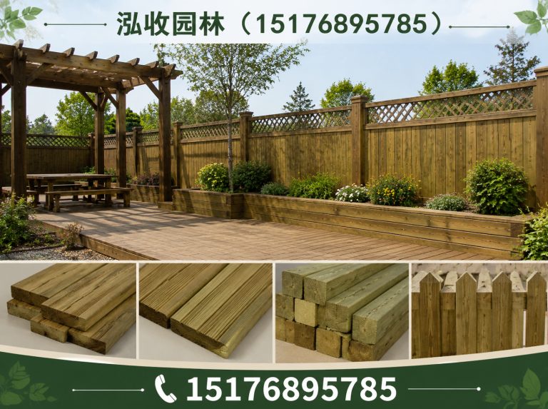 阳泉防腐木凉亭展示图